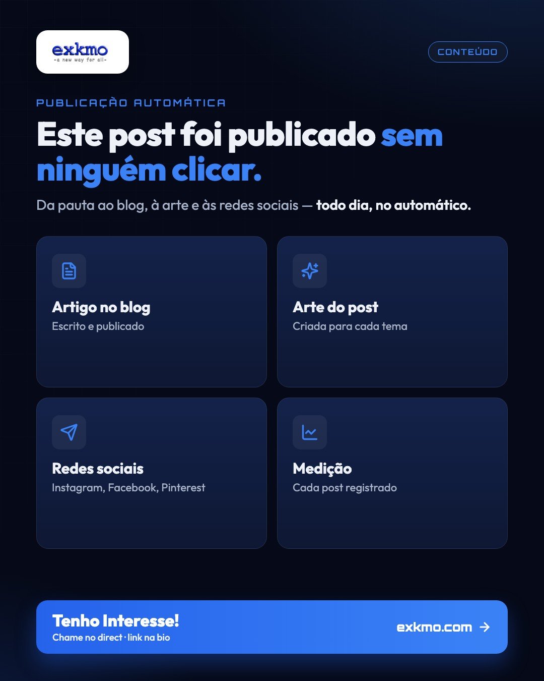 Automatize seu conteúdo multicanal